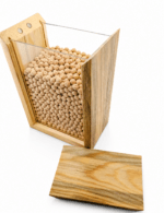 Ahşap Bakliyat Kutusu Vista Tek Bölmeli Woodile (Büyük) - Görsel 2
