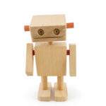 Ahşap Oyuncak Robot - Eğitici Demonte Montessori Oyuncağı